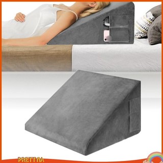Gối Định Vị Tam Giác Người Cao Tuổi Xoay Hỗ Trợ Đệm Ngủ Incline Đệm Gối Để Ngáy Ngủ Bên