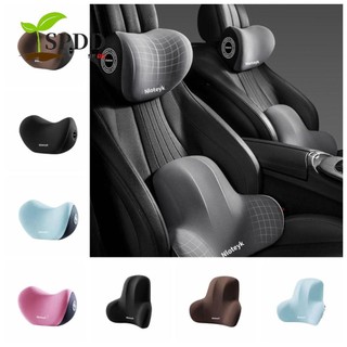 Gối cổ ô tô SPDD, tựa đầu ô tô mềm mại thoáng khí bằng sợi Polyester, Gối lưng ghế chống mệt mỏi có thể điều chỉnh tiện dụng Hỗ trợ thắt lưng phụ kiện ô tô