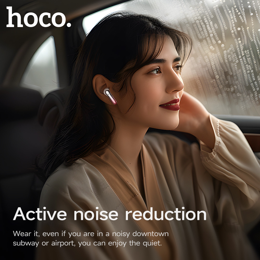 Hoco 100% Original EQ16 TWS Wireless Earbuds Bluetooth 5.3 Noise Cancellation Energy true wireless 2