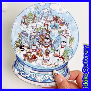  Nhãn dán cảnh quan 3D Idako Sổ tay DIY thu nhỏ 3D SS243 