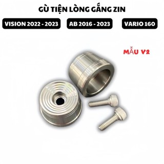 Gù tiện lòng Mẫu V2 inox 304 Gắn ab 2016-2025, vision 2021-2025 và vario 160 Gắn như zin Phụ Kiện Phụ Tùng