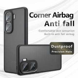 Ốp Lưng Cho IQOO Neo10 Pro Chống Sốc Da Mờ TPU Chống Vân Tay Trong Suốt Cho VIVO IQOO Neo10 Pro Neo 10 Neo9 9 9S Pro Pro + Ốp Lưng