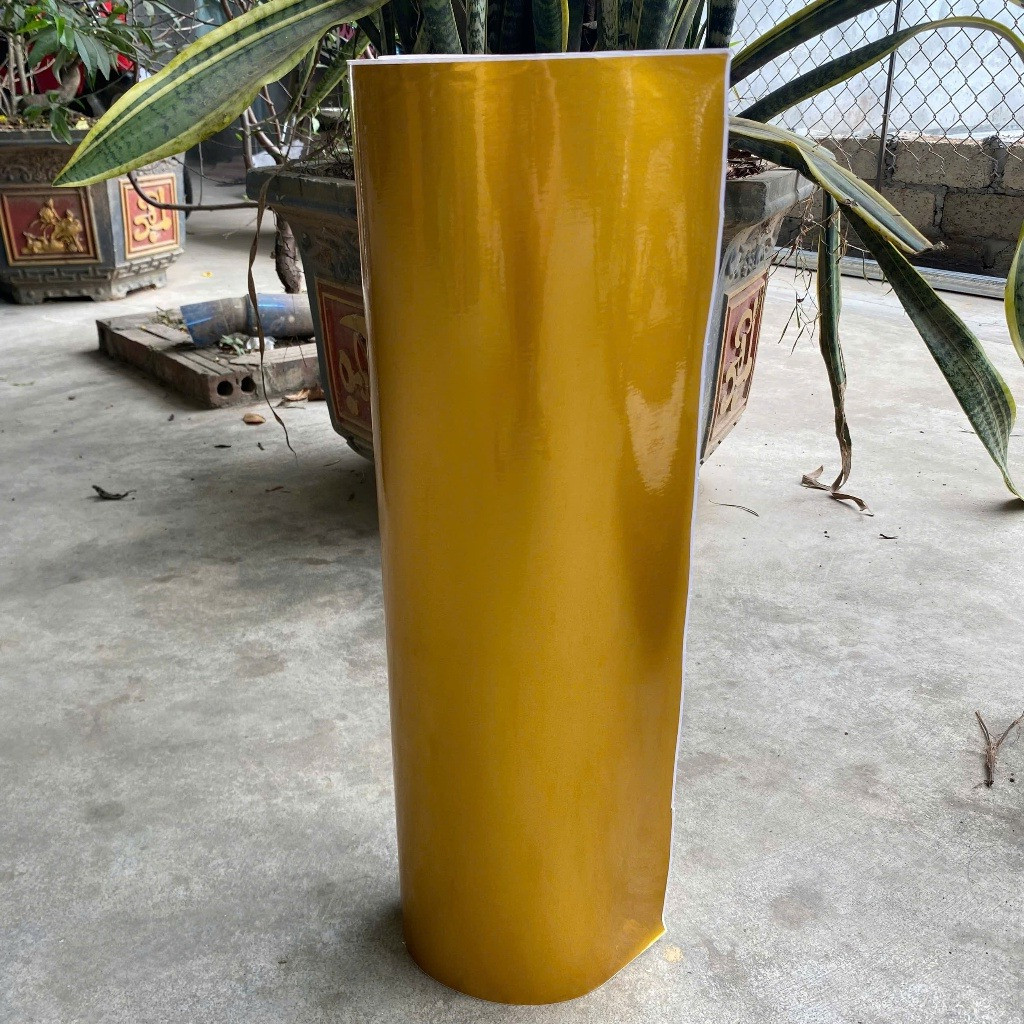 Decal Dán Xe - Decal Candy Màu Vàng Đồng Cao Cấp Dán Trang Trí Xe Máy, Ô tô - Decal Dán Xe Máy