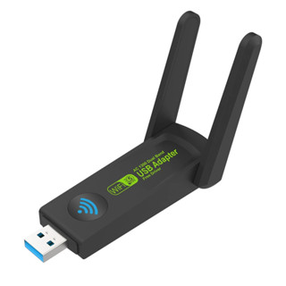 Card mạng không dây Gigabit Dual Band Trình điều khiển miễn phí Máy tính USB WiFi Thu 1300Mbps 2.4G 5G