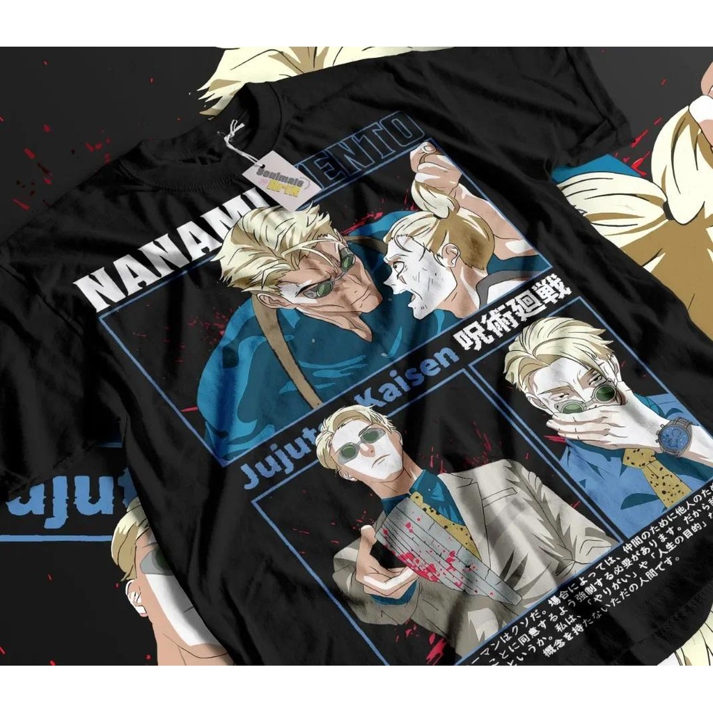 COD Nanami Kento Jujutsu Kaisen JJK Anime Manga Áo Thun Mềm Tee Mọi Kích Cỡ