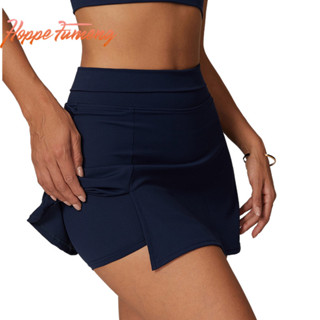   Hoppe Fumeng  Váy thể thao thông thường lưng cao nữ có quần short bên trong 
