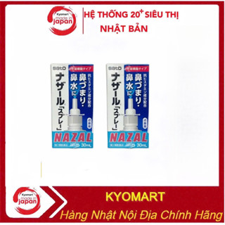 Bán chạy Khuyến mại có thời hạn Xịt xoang mũi ngạt mũi Nazal Sato 30ml nội địa Nhật Bản