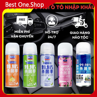 💨💨[CHÍNH HÃNG] Chai Xịt Khử Mùi Khử Khuẩn Ô Tô Xe Hơi 180ml Mùi Hương Dịu Nhẹ, An Toàn