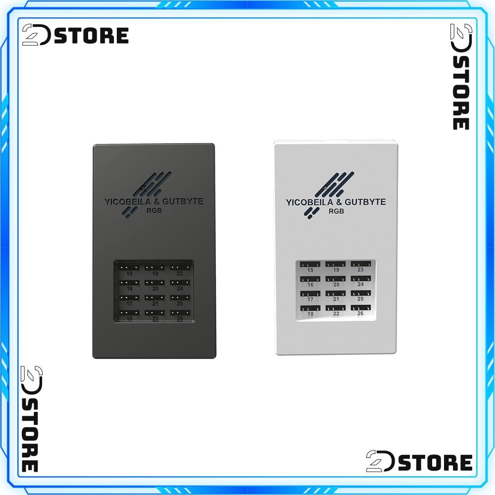 Bộ HUB Điều Khiển LED ARGB 5v YICOBEILA & GUTBYTE (SYNC APP SIGNAL RGB/ Hiệu ứng LED đuổi)