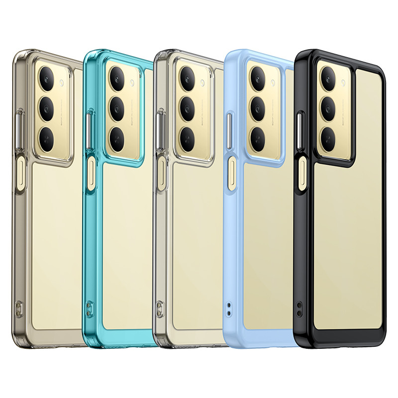Dành Cho Realme C75X Ốp Lưng Realme C51 C53 C65 C75 C75X Bao Viền Mềm Nhiều Màu Sắc Silicon Trong Su