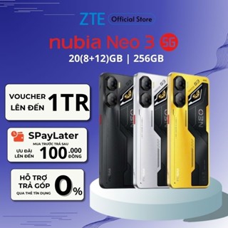 [SIÊU PHẨM] Điện thoại Gaming Nubia Neo 3 5G 20(8+12)GB I 256GB I 6.8" 120hz I Chip T8300 I Pin 6000mAh- Hàng Chính Hãng
