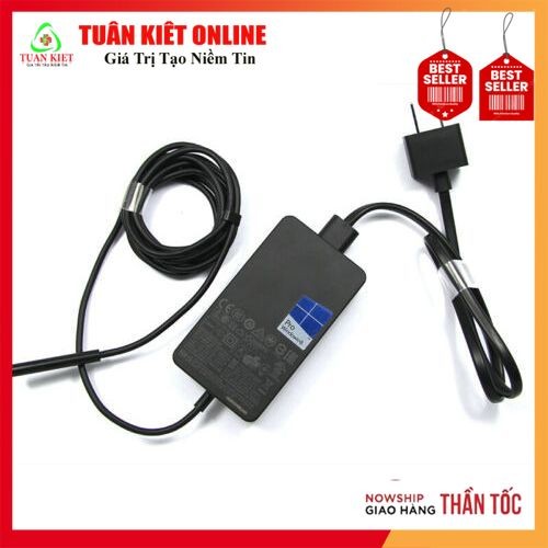 Sạc Microsoft Surface Pro 4 5 6 7 8 9 Surface Go Surface Book 1 Book 2 Surface Laptop 1 2 3 65W 1706