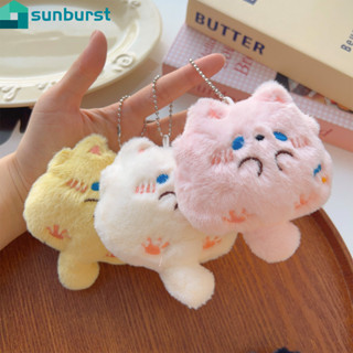 Móc khóa mèo Dudu đuôi dài sang trọng - Đồ trang trí treo chìa khóa túi - dành cho nữ Cô gái - Mặt dây chuyền móc khóa lông tơ mềm mại - Móc khóa búp bê nhồi bông - Móc chìa khóa cặp đôi mèo con dễ thương