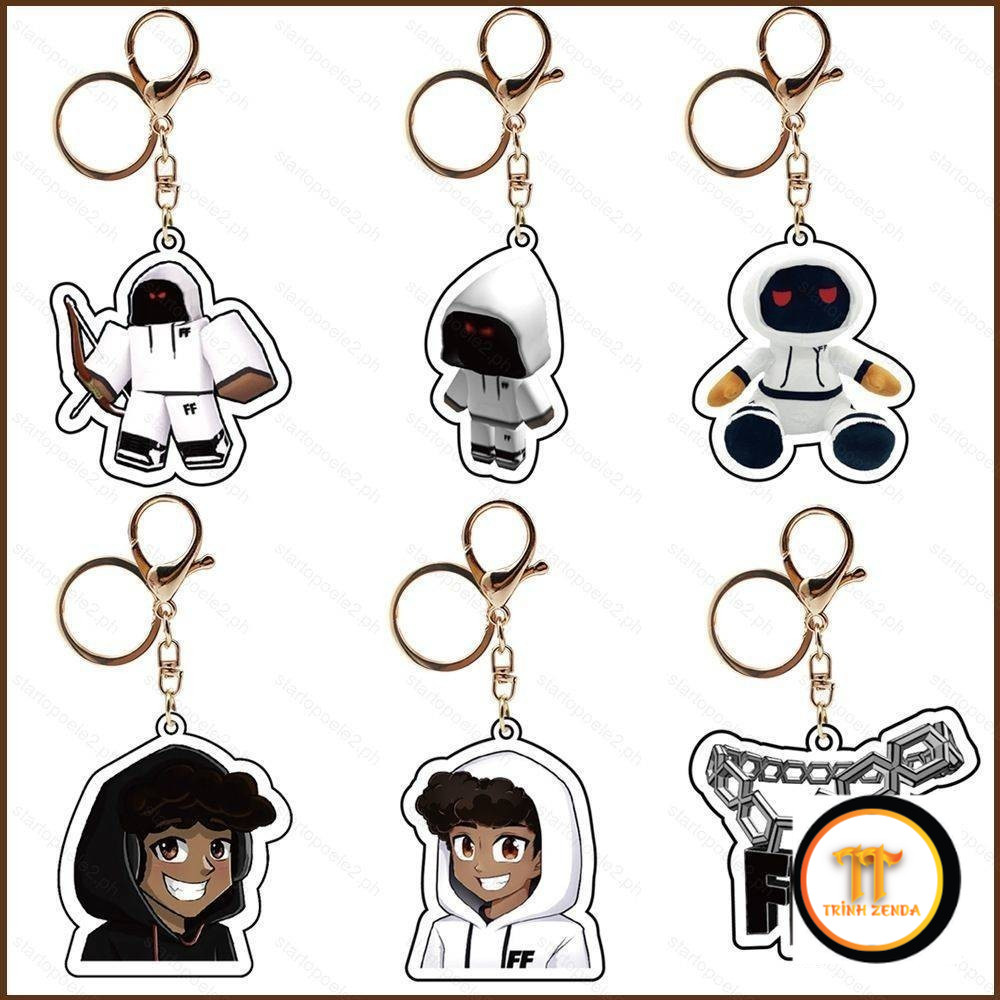 Foltyn Family YouTube acylic móc khóa túi móc khóa mặt dây chuyền 101-ZD