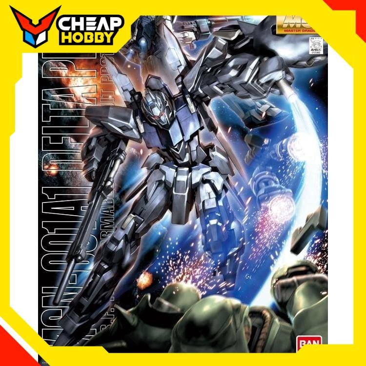 Mô Hình Lắp Ráp Gundam MG 1/100 MSN-001A1 Delta Plus của Bandai Nhật Bản