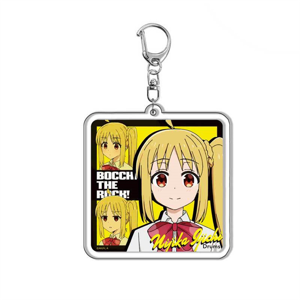 Móc Khoá, Mô Hình Standee Anime Bocchi the Rock Trang Trí Bàn Học