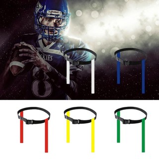 Mlg Có Thể Điều Chỉnh Thể Thao Thi Đấu Cờ Bóng Đá Webbing Eo Cờ Sáng Màu Đào Tạo PVC Mỹ Bóng Đá Eo Rugby Cờ JR