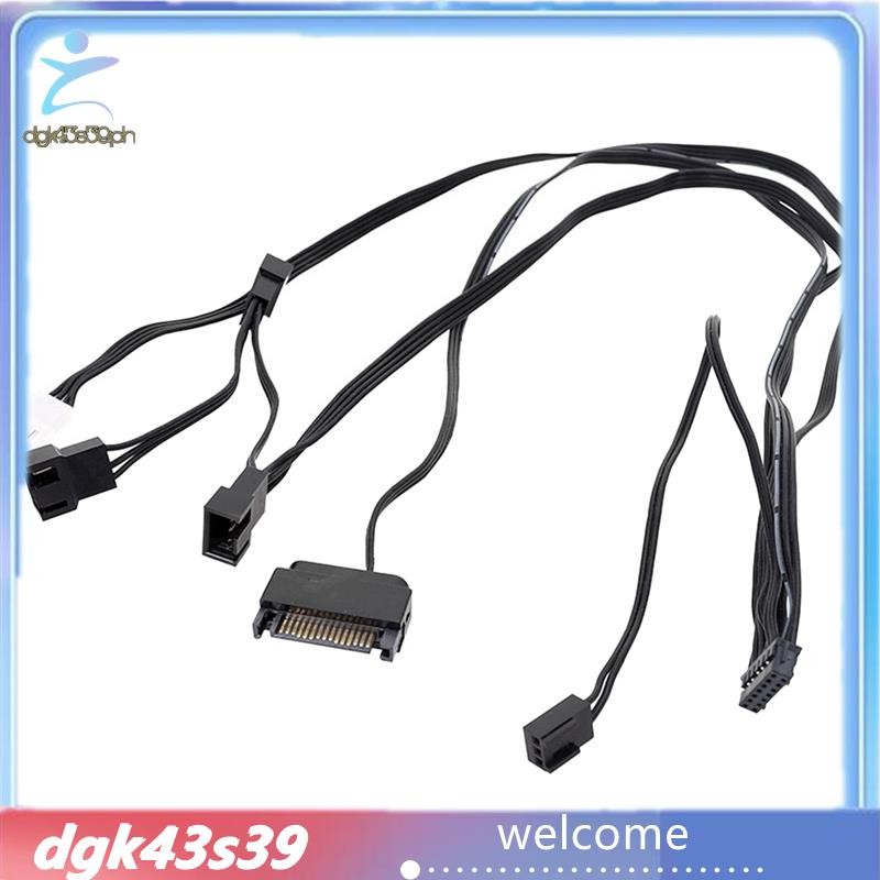 [Khá] 1 Dây cấp nguồn tản nhiệt làm mát bằng nước 14Pin cho dây cấp nguồn làm mát nước NZXT Kraken Z