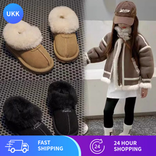  Bốt đi tuyết trẻ em da thật lót nhung dày dặn 2025 cho bé gái giày bông to cho bé trai chống nước chống trơn trượt cho bé mùa đông 