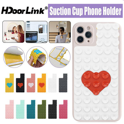 Hdoorlink Silicone Hút Giá Đỡ Điện Thoại Chống Trơn Trượt Dính Silicon Hút Điện Thoại Gắn Chắc Dính Điện Thoại Di Động Cầm Chân Đế
