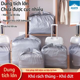  Túi nilon lớn*10pcs,Túi đựng chăn màn quần áo siêu to chắc chắn không mùi Túi nilon cỡ lớn hai quai gói hàng chuyển nhà 