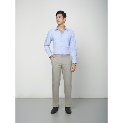 Quần Khaki 0Ply Viettien Smart Casual Vải Cotton Phom Regular VT00000253
