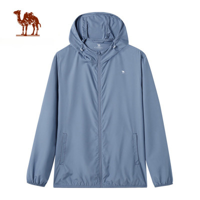 Áo khoác chống nắng CAMEL CROWN  chống tia UV mỏng thoáng khí cho nam