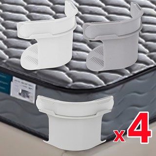 Lắp đặt dễ dàng Tấm Drap giường có thể điều chỉnh Khóa chống trượt cố định Nệm di động Vỏ bọc chống rò rỉ Dây buộc góc giường