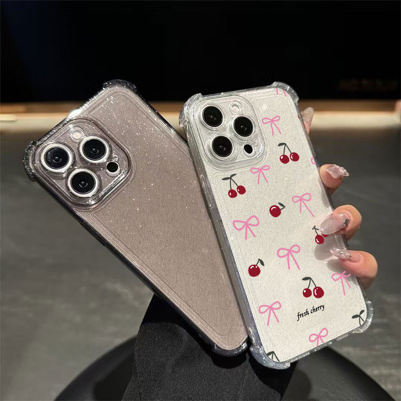 Ốp lưng kim cương trong suốt chống sốc 4 góc cho Iphone 11-16 Bình thường 11-16 PRO và MAX 074022