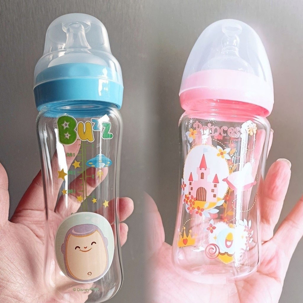 Bình sữa cho bé Chai thủy tinh Sơ sinh Chống đầy hơi 0 đến 3 6 tháng Tầm cỡ rộng Sơ sinh Bé chống sặ