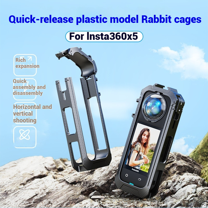 Dành Cho Insta360 X5 Phụ Kiện Mở Rộng Cho Insta360 X5 Toàn Cảnh Camera Bảo Vệ Viền Cho Insta360 X5 N