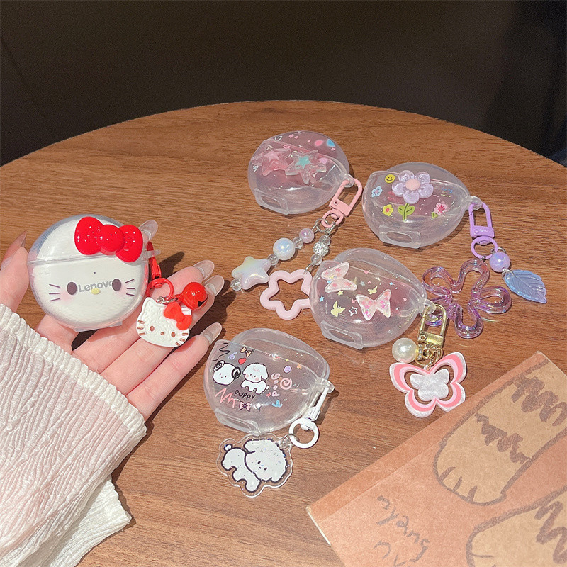 Hộp đựng tai nghe Pro 6 Case Ốp Tai Nghe hộp đựng tai Cá tính, nơ, mèo, ngôi sao, hoa