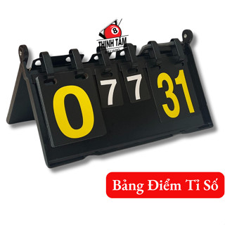 [THỊNH TÂM] Bảng Điểm Lật Tỉ Số Thể Thao Bida -Bóng bàn - Bóng chuyền -Cầu lông - Bóng rổ -Tennis