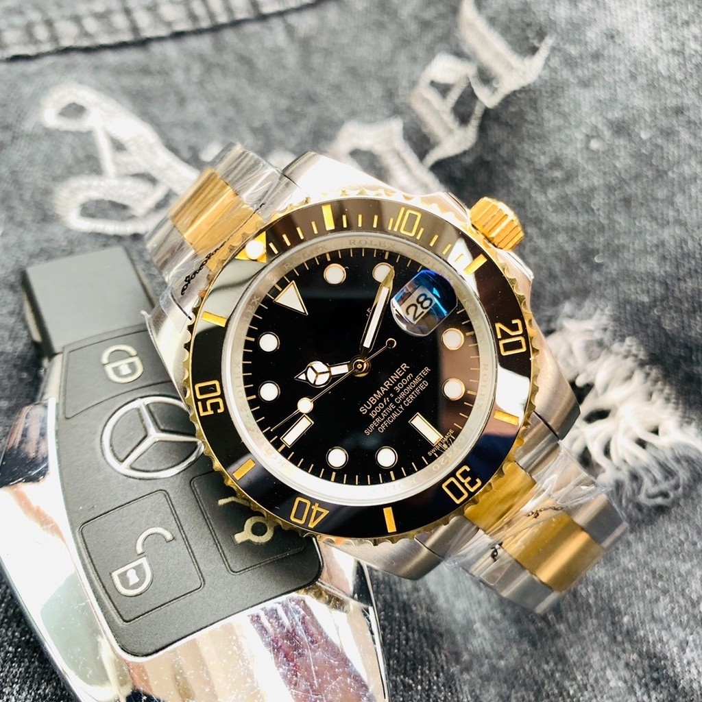 Đồng hồ cơ tự động nam Rolex _ s AAA 2025 Diver Water Ghost Watch WKaJ