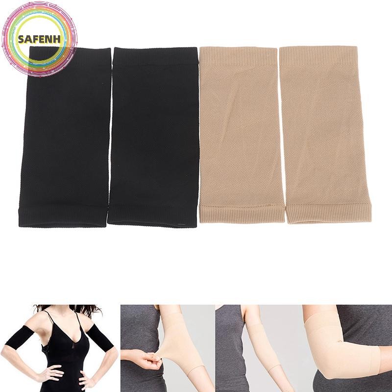 Safenh 2 X Forearm Tattoo Cover Up Compression Sleeves Band UV Sun Protection Sport VN