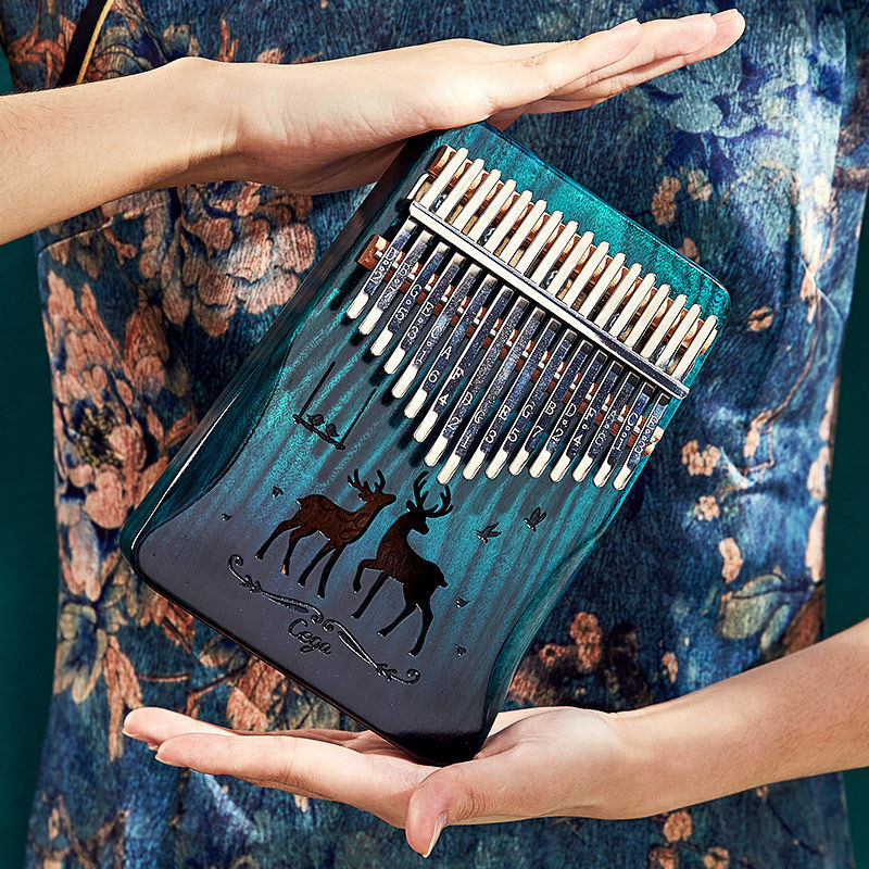 Đàn kalimba Đàn Piano ngón tay 17 nốt cho người mới bắt đầu đàn kalimba Đàn Piano ngón tay đàn kalim