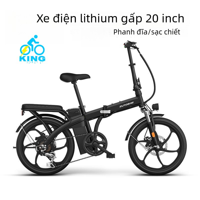 Xe đạp điện trợ lực gấp gọn, bánh xe 20 inch, động cơ 400W, dễ dàng để vào cốp xe ô tô, bảo hành 18 tháng, xe thay thế