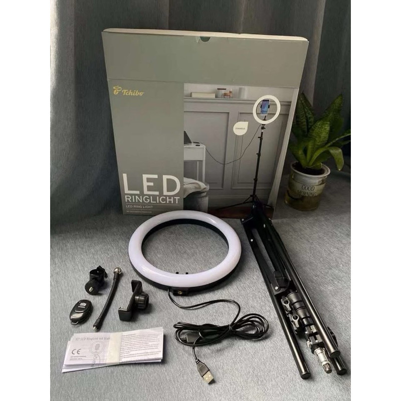 Đèn Livestream LED Ring Light Tchibo dáng cao