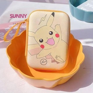 [Sunny Spaces] Túi lưu trữ Cáp dữ liệu dung lượng lớn Hộp lưu trữ Bộ sạc hoạt hình trẻ em Mang theo đồng xu mới