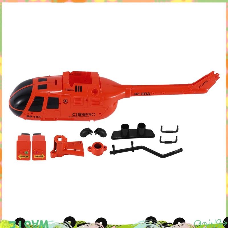 C186 C-186 Pro Vỏ Bộ RC Máy bay trực thăng Máy bay không người lái Phụ tùng nâng cấp, Cam youyilu