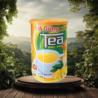  Trà gừng mật ong hòa tan Thanh Bình lon 400g   THANH HAO SHOP   