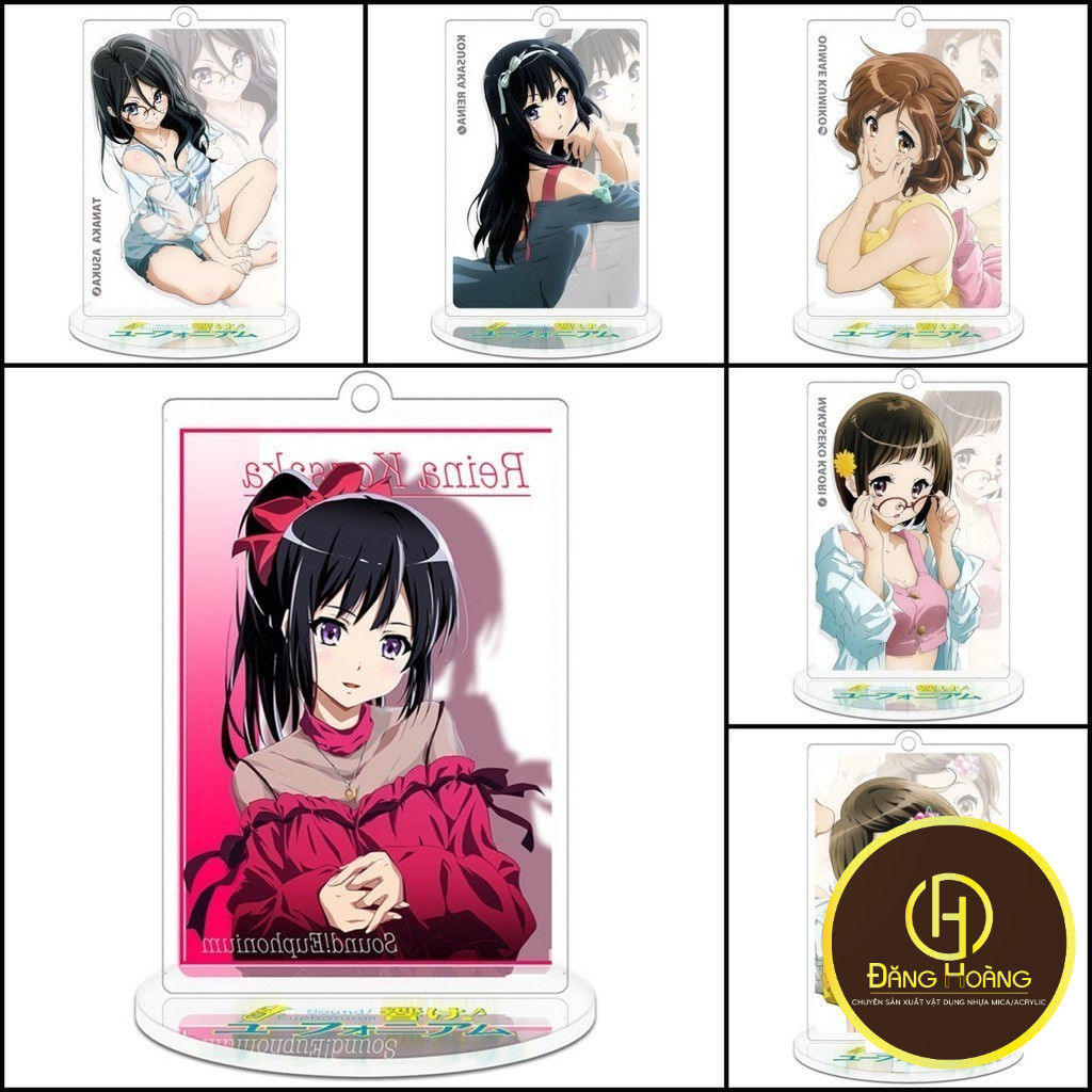 Móc Khoá, Standee, Tranh Kính Mô Hình Lắc Lư Hibike Euphonium Season 3 Oumae Kumiko Reina Trang Trí 