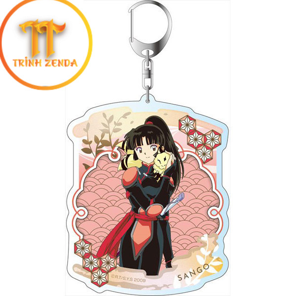 Móc Khoá, Mô Hình Standee Inuyasha Shippo Miroku Koga Sesshomaru Trang Trí Bàn Học, Làm Việc-ZD