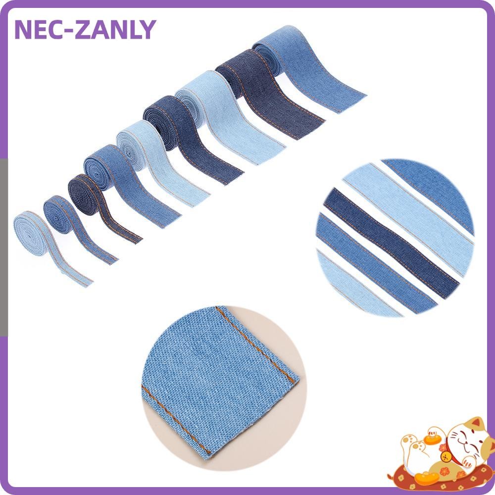 NEC-ZANLY Cuộn vải jean làm nơ trang trí