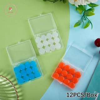Aacar 12 CÁI Nút tai silicon Nút tai sáp silicon có thể tái sử dụng Nút tai bơi có thể đúc Giảm tiếng ồn Khử tiếng ồn Bảo vệ khi ngủ *