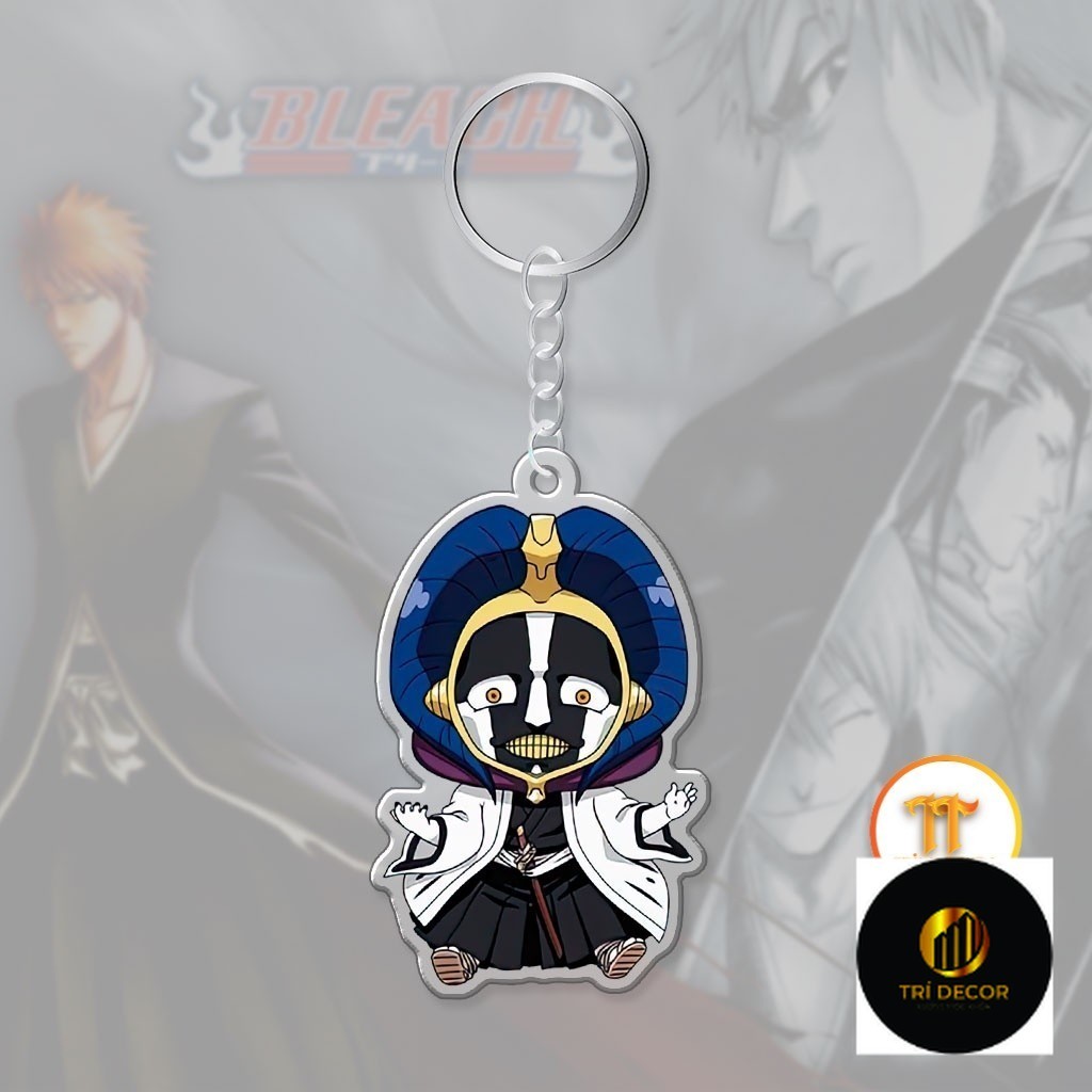 Móc khoá BLEACH ANIME Mica Acrylic Gund Anime in hình nhân vật chibi cute - zenda