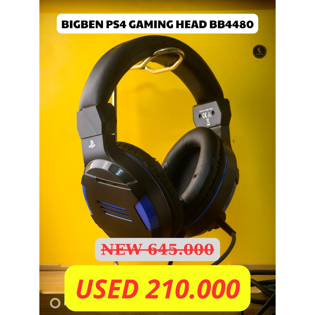 Bigben PS4 Gaming Head BB4480 – Tai nghe chơi game cũ giá rẻ cho game thủ console