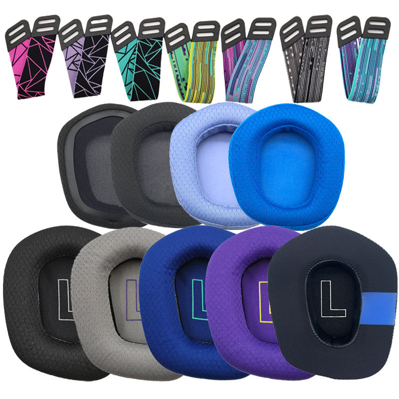 Thích Hợp Cho Logitech Logitech G733 Vỏ Tai Nghe G335 Vỏ Xốp Gắn Đầu G733 Bịt Tai Đầu Tia Đệm Phụ Ki