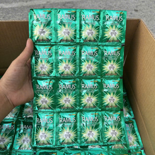  120 Gói Dầu gội Ramus men dành cho phái mạnh. Set 10 dây 120 gói 4ml gói tiết kiệm 