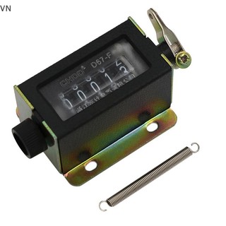 Mingxuan2 Counter 0 ~ 99999 D67-F Cơ khí Mới 5 chữ số Tally Hướng dẫn sử dụng Click vn